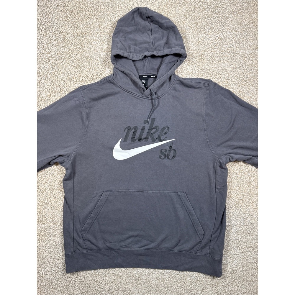 Nike Icon SB Skate Hoodie Sweatshirt Men's XL Skateboard CT5323-010